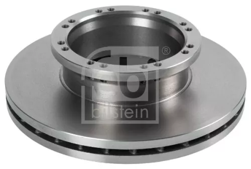 FEBI BILSTEIN FEBI BILSTEIN 104222 2x Febi Front Internally Vented Brake Disc For Man Foc Tga Tgm Tgs Tgx 
