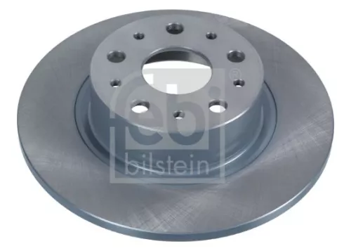2x Febi Rear Solid Brake Disc For Alfa Romeo Lancia 166 Kappa