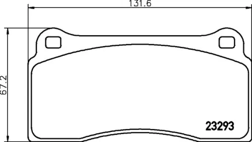 MINTEX MINTEX MDB2413 1x MINTEX MDB2413 Brake Pad Set 