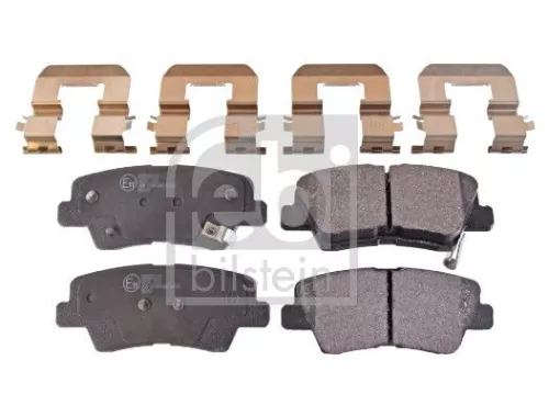 FEBI BILSTEIN FEBI BILSTEIN 116301 Febi Rear Brake Pad Set For Dodge Hyundai Kia Ssangyong Acce 