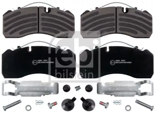 Febi Front Rear Brake Pad Set For Iveco Man Mercedes-benz At