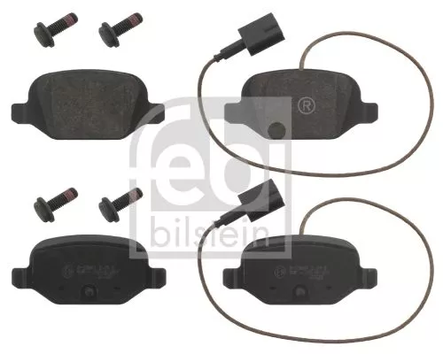 Febi Rear Brake Pad Set For Abarth Fiat Lancia 500 500 C 500