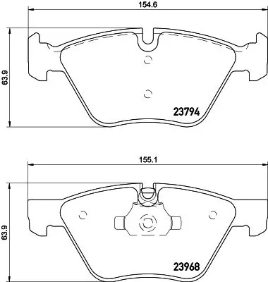 MINTEX MINTEX (MDB2692) 1x  MINTEX Brake Pad Set 