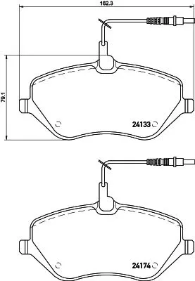 MINTEX MINTEX (MDB2700) 1x  MINTEX Brake Pad Set 