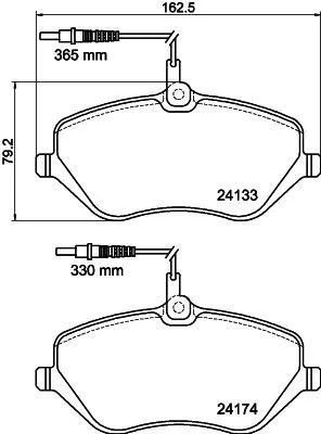 MINTEX MINTEX (MDB2700) 1x  MINTEX Brake Pad Set 