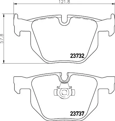 MINTEX MINTEX MDB2719 1x MINTEX MDB2719 Brake Pad Set 