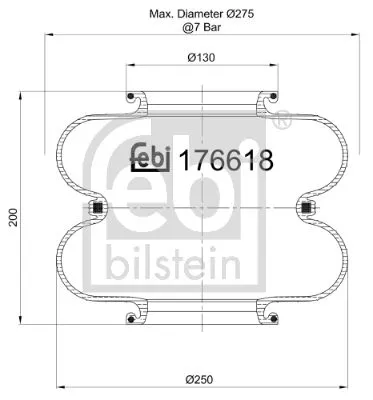 Febi Air Bag Suspension Spring