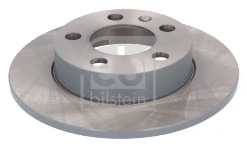 2x Febi Rear Solid Brake Disc For Audi Seat Skoda Vw A1 A1 Allstreet A1 Ci