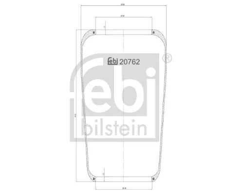 Febi Air Bag Suspension Spring