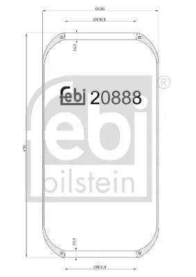 FEBI BILSTEIN FEBI BILSTEIN 20888 Febi Front Left Front Right Air Bag Suspension Spring For Erf Man Ect Foc H 