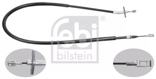 FEBI BILSTEIN FEBI BILSTEIN 21265 Febi Rear Right HandBrake Cable For Dodge Mercedes-benz Vw Lt  