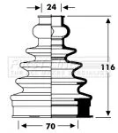 Bellow Kit, drive shaft