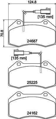 MINTEX MINTEX MDB3207 1x MINTEX MDB3207 Brake Pad Set 