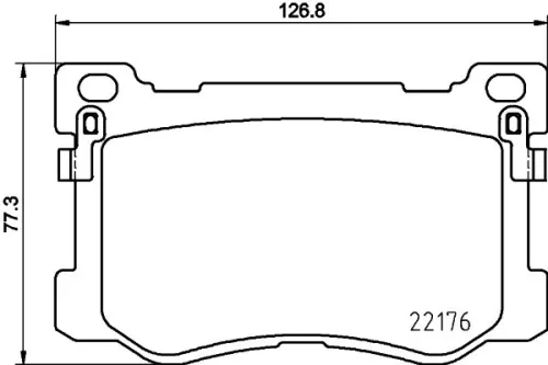 MINTEX MINTEX MDB3724 1x MINTEX MDB3724 Brake Pad Set 