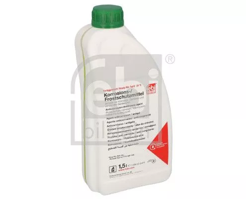 Febi 1.5L Antifreeze For Citroën Dacia Daf Hyundai Mitsubishi Nissan Renault
