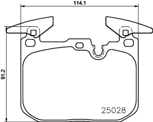 MINTEX MINTEX MDB3764 1x MINTEX MDB3764 Brake Pad Set 
