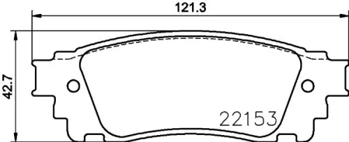 MINTEX MINTEX (MDB3787) 1x  MINTEX Brake Pad Set 