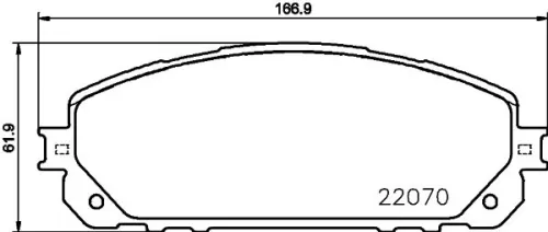 MINTEX MINTEX MDB3789 1x MINTEX MDB3789 Brake Pad Set 