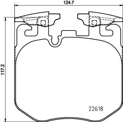 MINTEX MINTEX MDB3863 1x MINTEX MDB3863 Brake Pad Set 