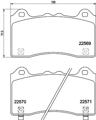 MINTEX MINTEX MDB3924 1x MINTEX MDB3924 Brake Pad Set 