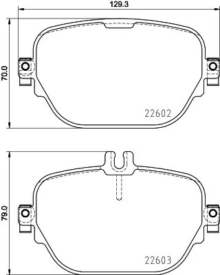MINTEX MINTEX (MDB3976) 1x MINTEX MDB3976 Brake Pad Set 