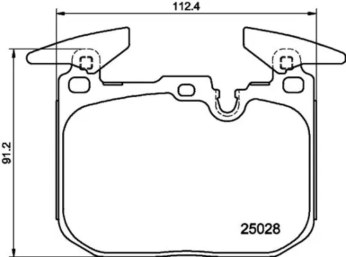 MINTEX MINTEX MDB4016 1x MINTEX MDB4016 Brake Pad Set 