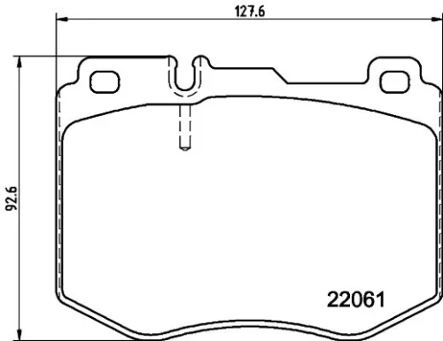 MINTEX MINTEX (MDB4037) 1x  MINTEX Brake Pad Set 