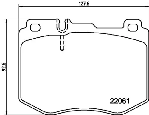 MINTEX MINTEX (MDB4037) 1x  MINTEX Brake Pad Set 