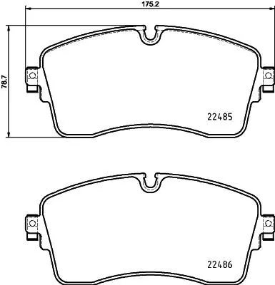 MINTEX MINTEX (MDB4068) 1x MINTEX MDB4068 Brake Pad Set 