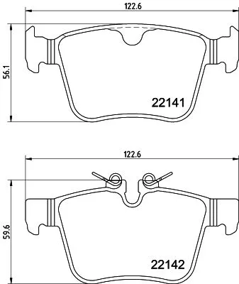 MINTEX MINTEX (MDB4101) 1x MINTEX MDB4101 Brake Pad Set 