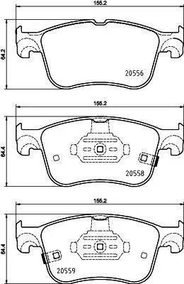 MINTEX MINTEX (MDB4170) 1x MINTEX MDB4170 Brake Pad Set 
