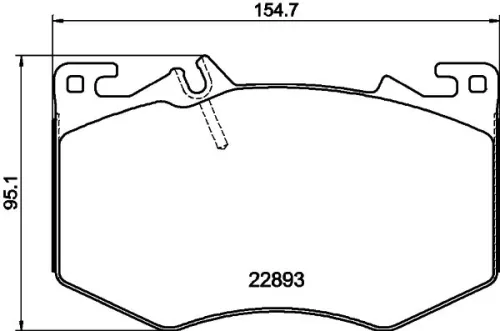 MINTEX MINTEX MDB4189 1x MINTEX MDB4189 Brake Pad Set 