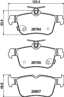 MINTEX MINTEX MDB4336 1x MINTEX MDB4336 Brake Pad Set 