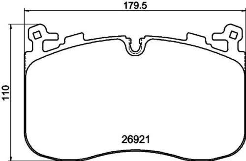 MINTEX MINTEX MDB4417 1x MINTEX MDB4417 Brake Pad Set 