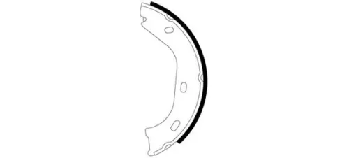 MINTEX MINTEX (MFR108) 1x Brake Shoe Set, parking brake 
