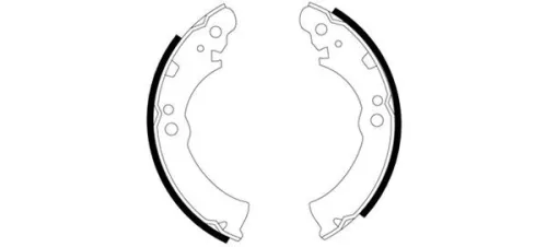 1x Brake Shoe Set