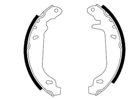 1x Brake Shoe Set