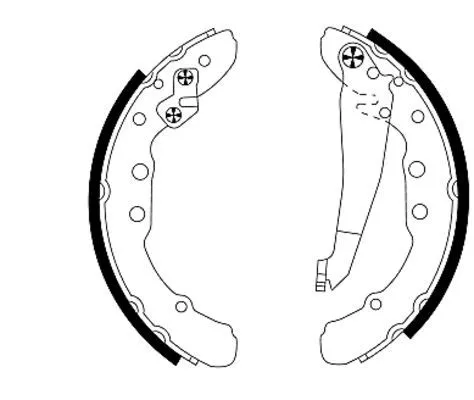 1x Brake Shoe Set