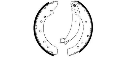 1x Brake Shoe Set