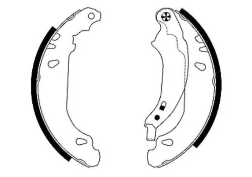 1x Brake Shoe Set