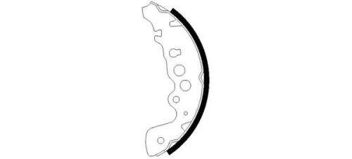 MINTEX MINTEX MFR464 1x Brake Shoe Set 