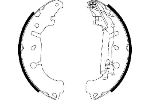 1x Brake Shoe Set