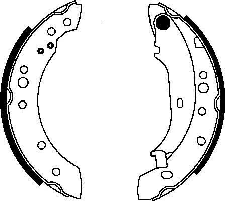 1x Brake Shoe Set