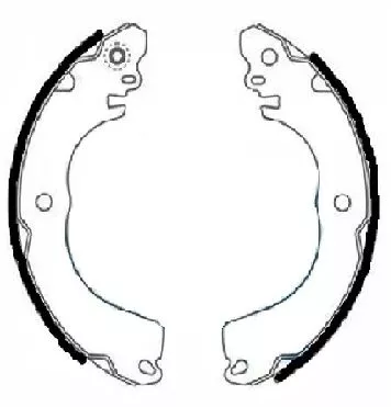 1x Brake Shoe Set
