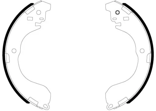 MINTEX MINTEX MFR777 1x Brake Shoe Set 