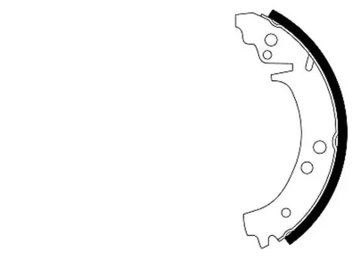 MINTEX MINTEX MFR95 1x Brake Shoe Set 