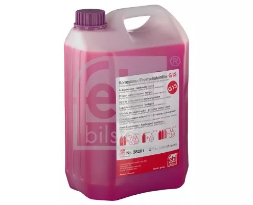 Febi 5L Antifreeze For Audi Cupra Daf Man Seat Skoda Vw 80 A2 A3 A4 A4 All