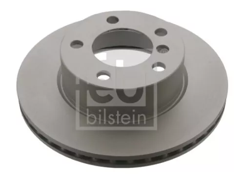 2x Febi Front Internally Vented Brake Disc For Bmw 1 2