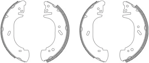 1x Brake Shoe Set