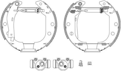 1x Brake Shoe Set